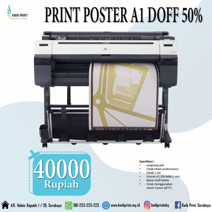 Harga Digital Printing Bisa Diantar Melayani Pengiriman Ke Sidoarjo